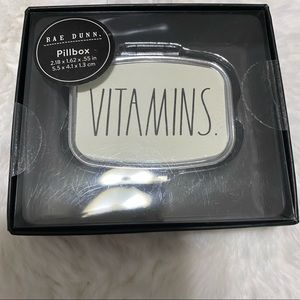 Rae Dunn Vitamins pillbox